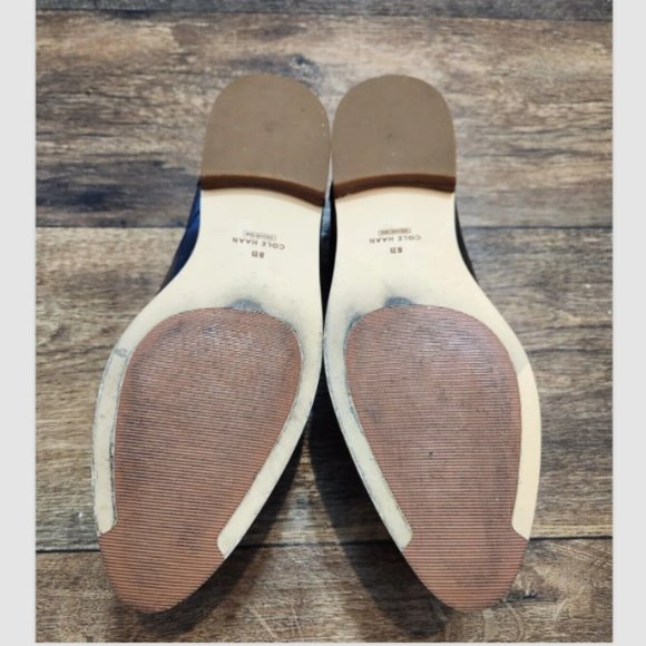 Cole Haan Grand Series 360 Oxford Croc Embossed Leather Shoes - Picture 9 of 16